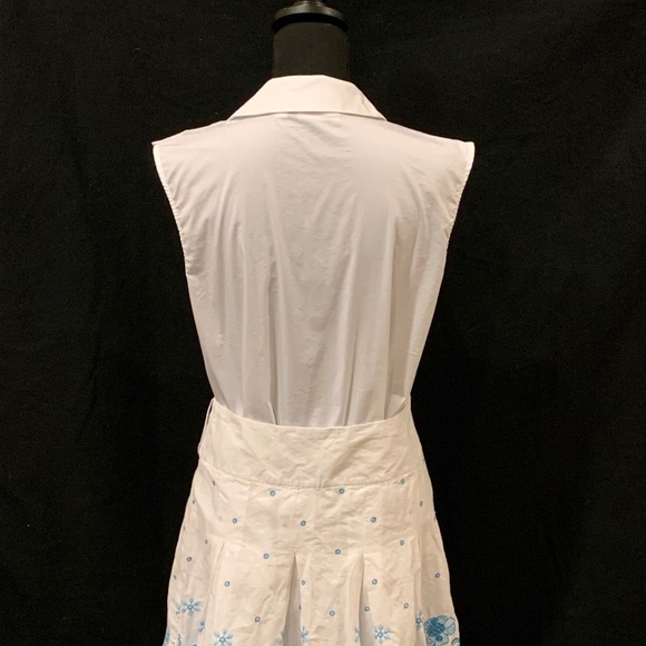 NY&C 7th Avenue Design Studio  Blouse Wh Sz M NWOT - Picture 2 of 5